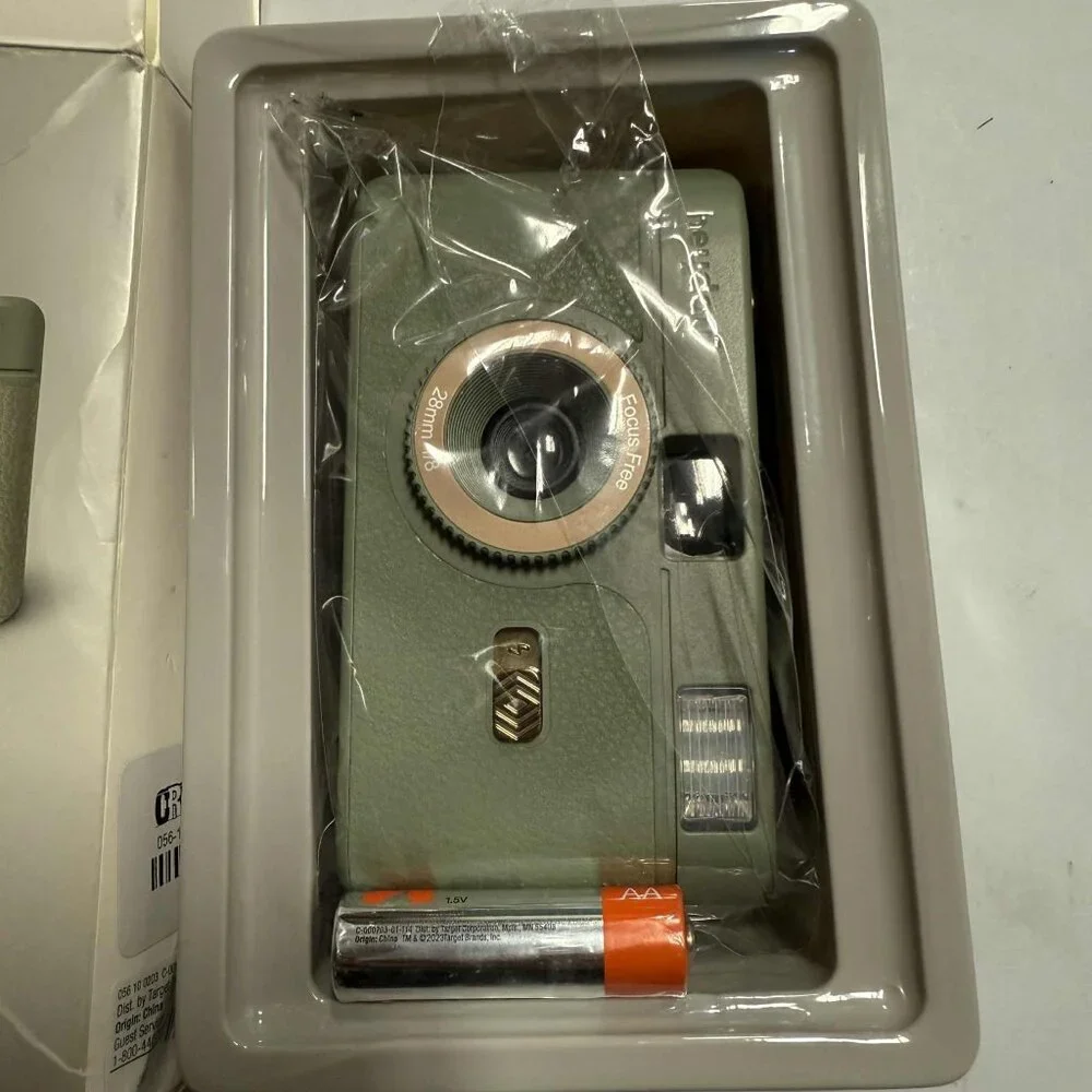 Heyday 35MM Camera with Built-in Flash Jade